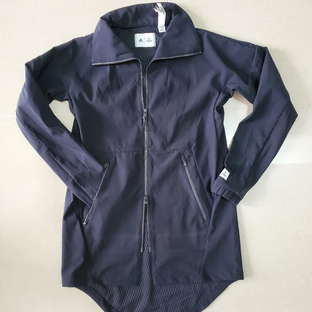 Women's Adidas X Reigning Champ Bonded Jacket - Size Small - Black